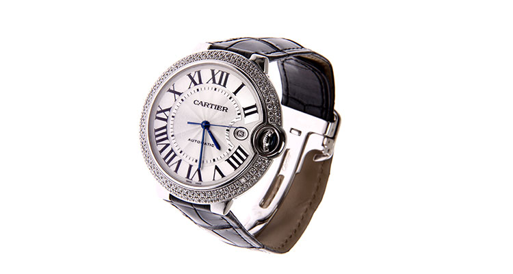 CARTIER(卡地亚) 蓝气球系列<em>白金</em>镶钻<em>女士</em>机