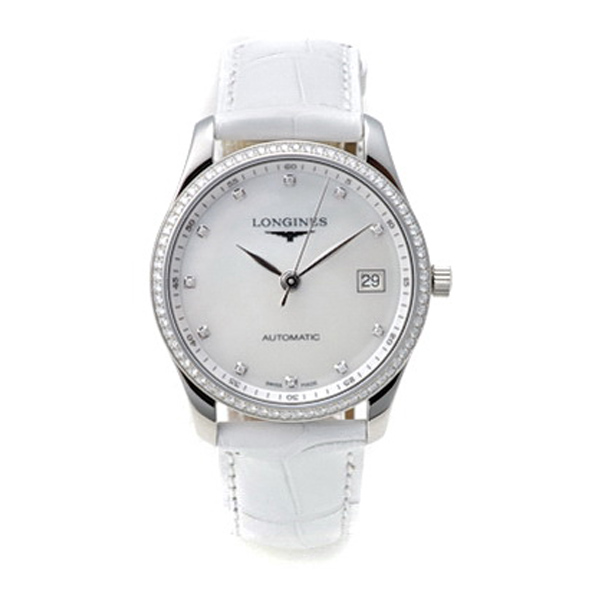 longines/浪琴名匠精钢贝壳钻石自动机械女表(l2.518.0.87.3)