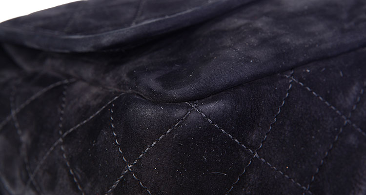 chanel(香奈儿) 黑色翻毛皮单肩包