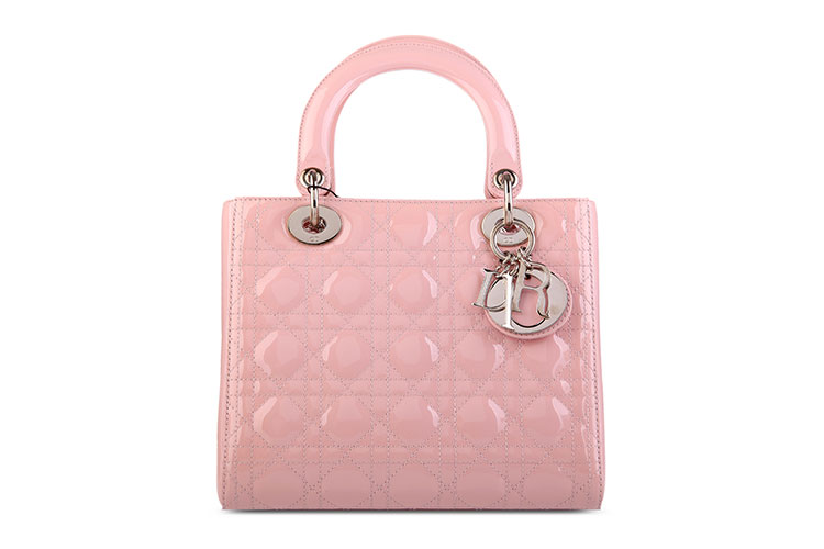 【DIOR迪奥 手提包】DIOR(迪奥) 粉色漆皮小号戴妃包【正品 价格 图片】 - 寺库网
